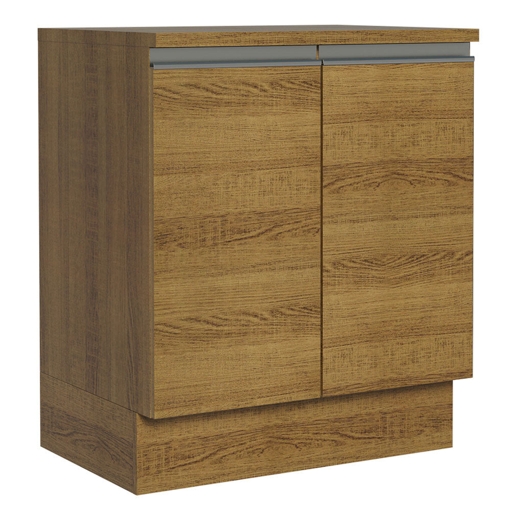 Mueble de Cocina Madesa Glamy 70 cm 2 Puertas Marrón