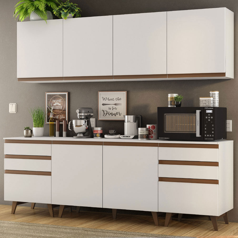 Cocina Integral 240cm Reims Blanco 02