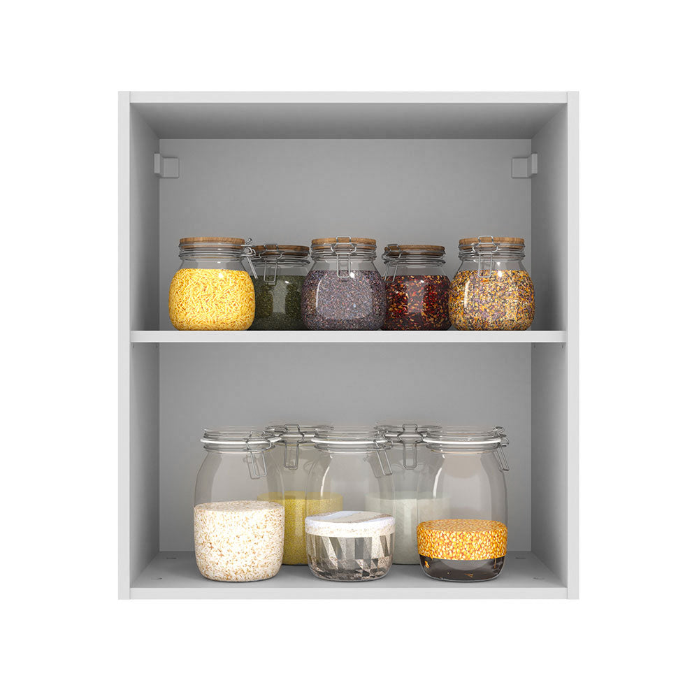 Alacena 60 cm 1 Puerta Blanco/Crema Agata Madesa