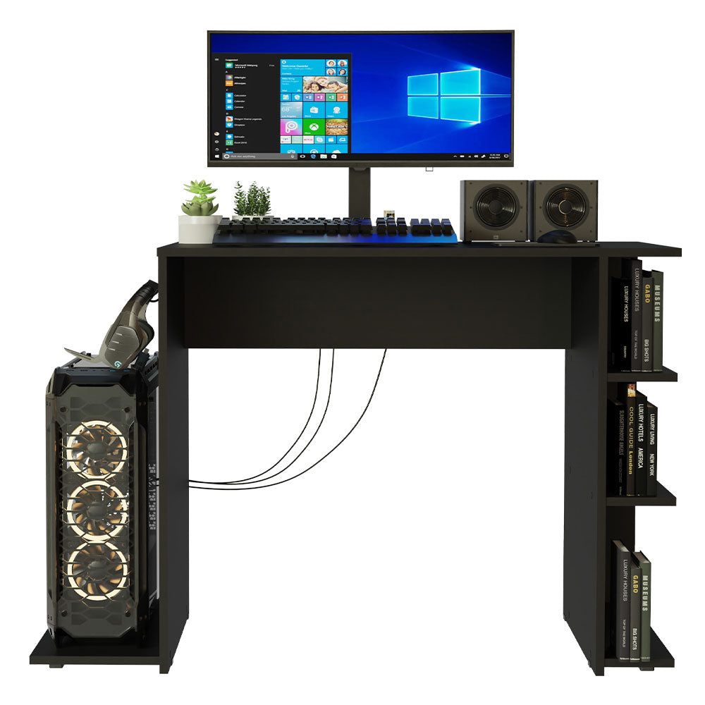 Escritorio Mesa para Computadora Office Negro 9414