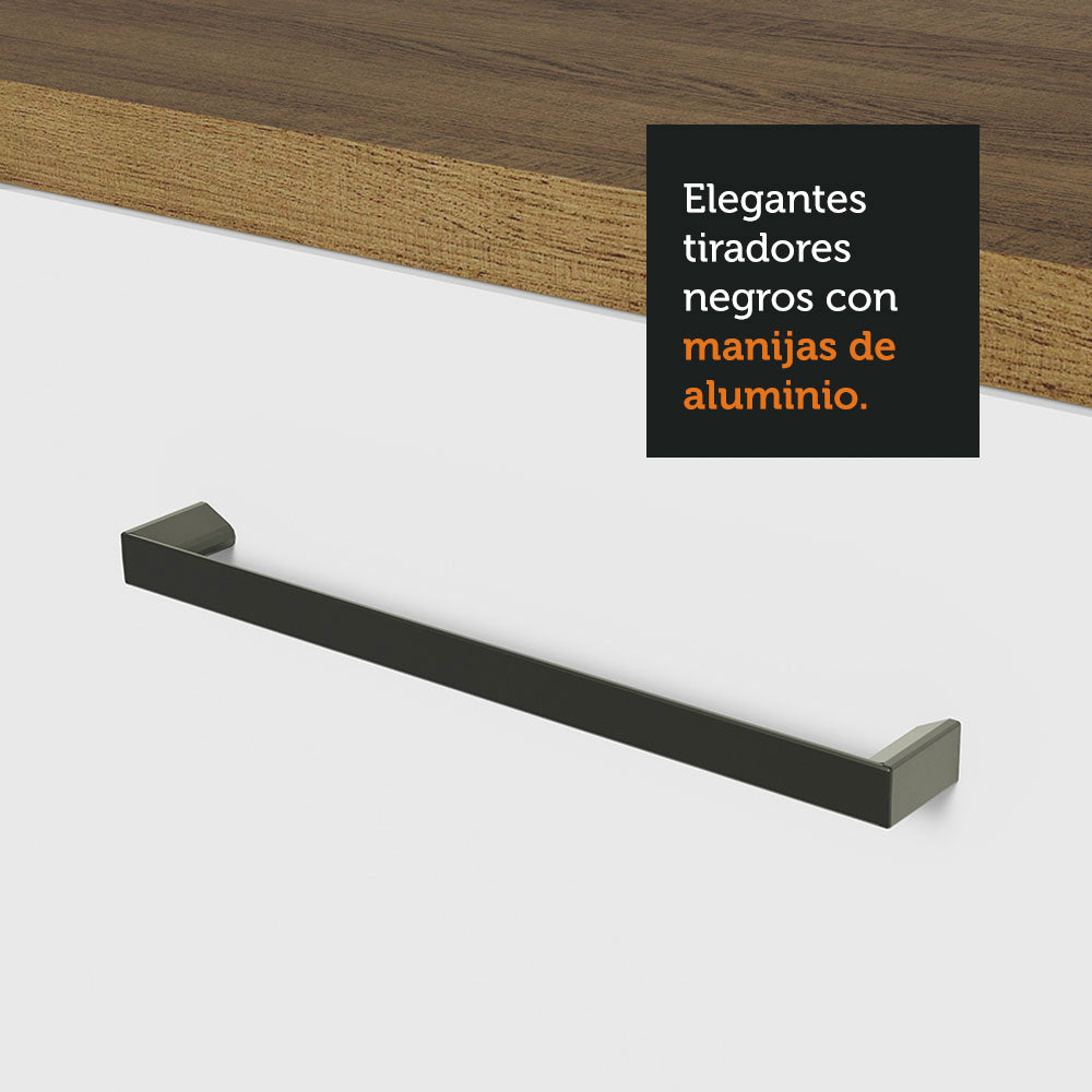Mueble de Cocina Armario Despensa Agata 3 Puertas