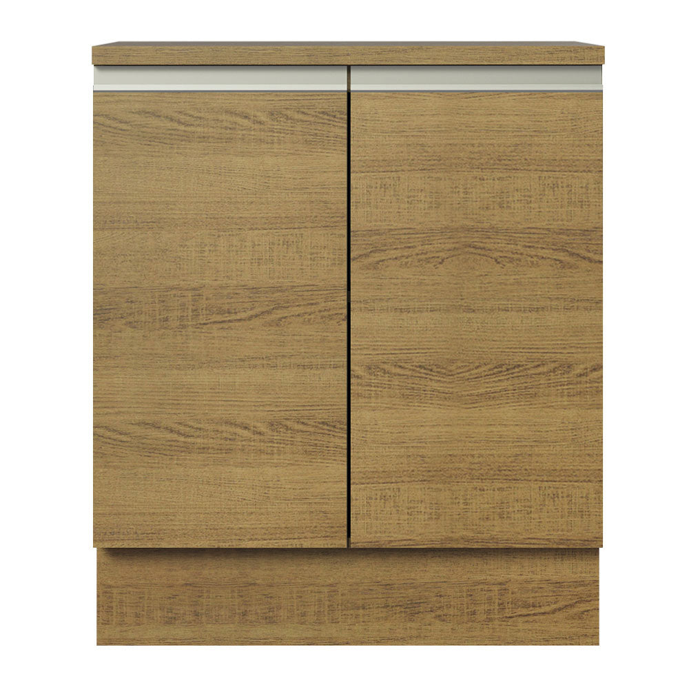 Mueble de Cocina Madesa Glamy 70 cm 2 Puertas Marrón