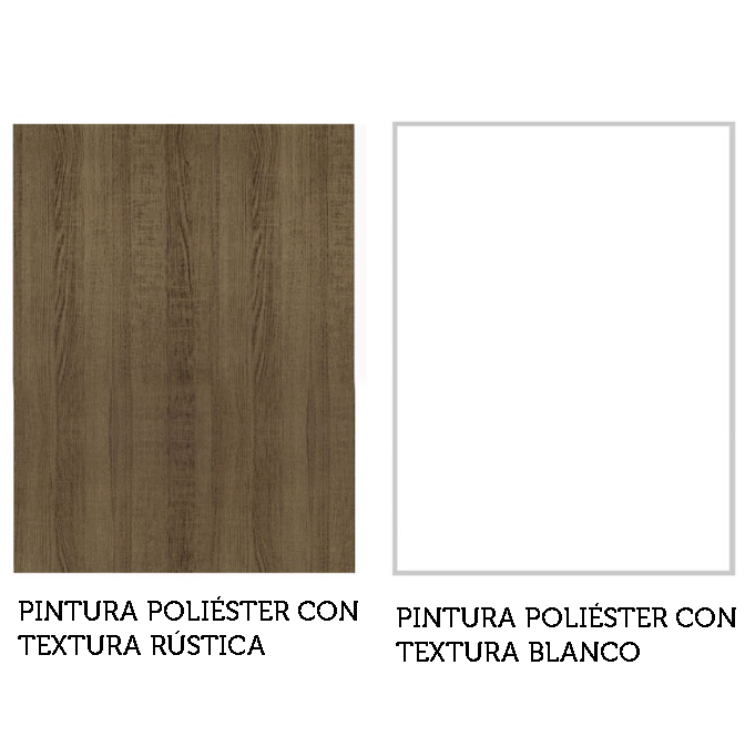 Alacena Madesa Agata 70 cm 1 Puerta Basculante Marrón/Blanco