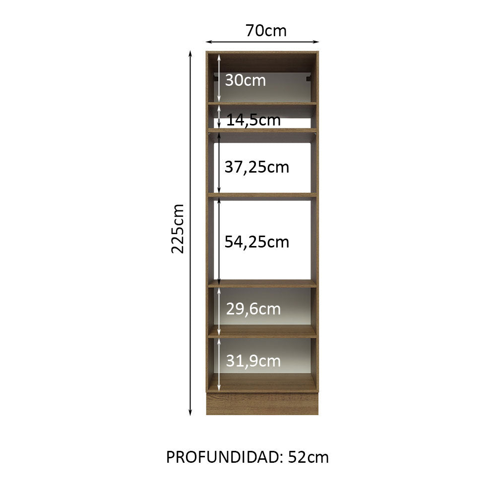 Mueble de Cocina Glamy - Torre para Hornos 70 cm