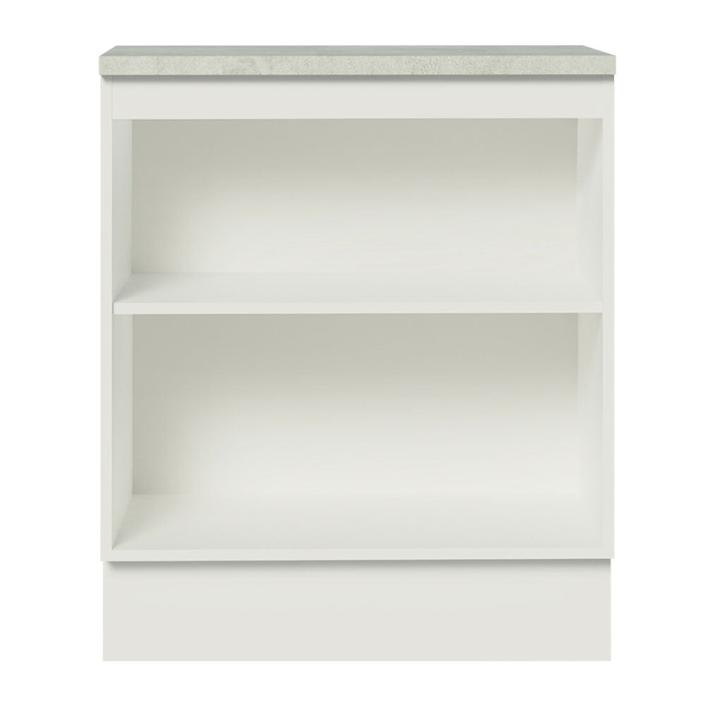 Mueble de Cocina Madesa Glamy 70 cm 2 Puertas Blanco