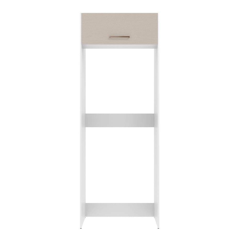 Mueble de Cocina Puerta-Refrigerador 1 Puerta Basculante Blanco/Crema Agata Madesa
