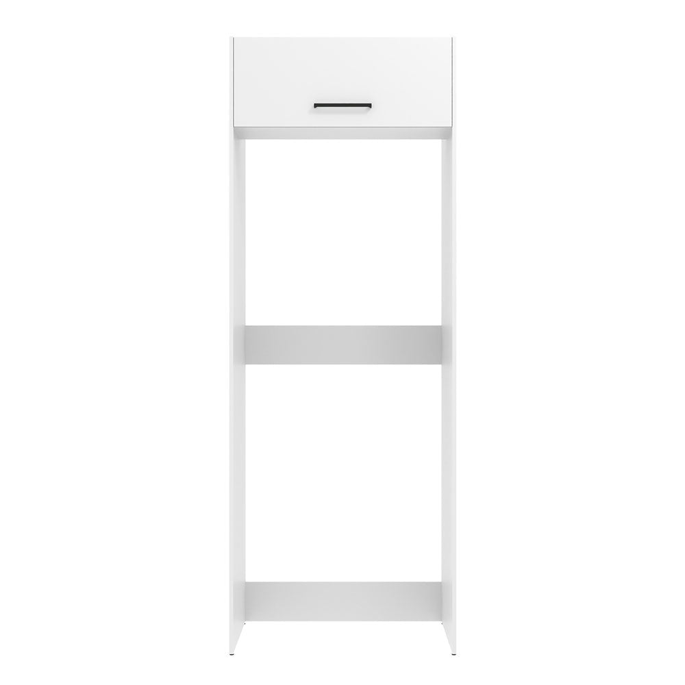 Mueble de Cocina para Refrigerador 1 Puerta Abatible Blanco Agata