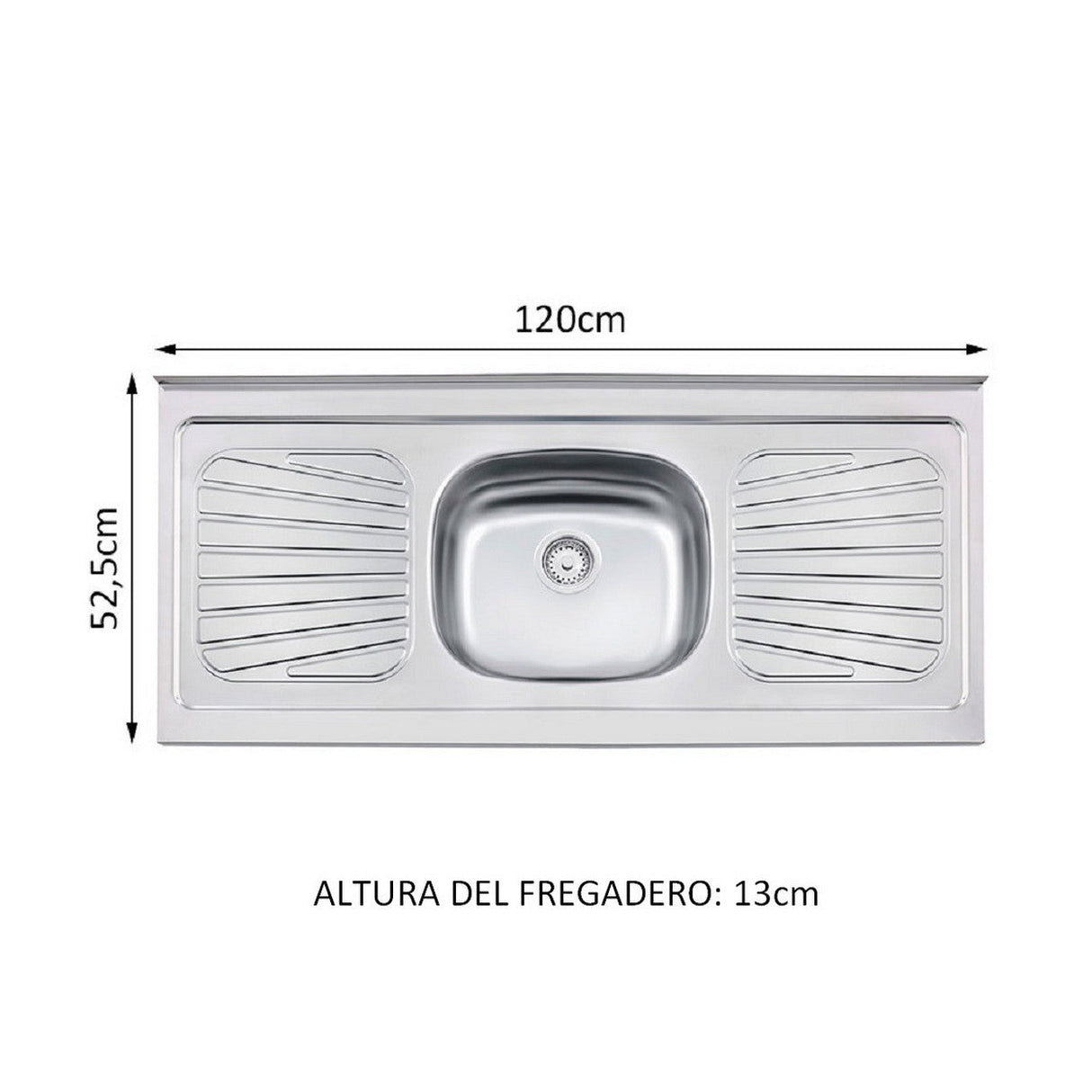 Cocina Integral Esquinera 349cm Blanco/Marrón Glamy Madesa 04