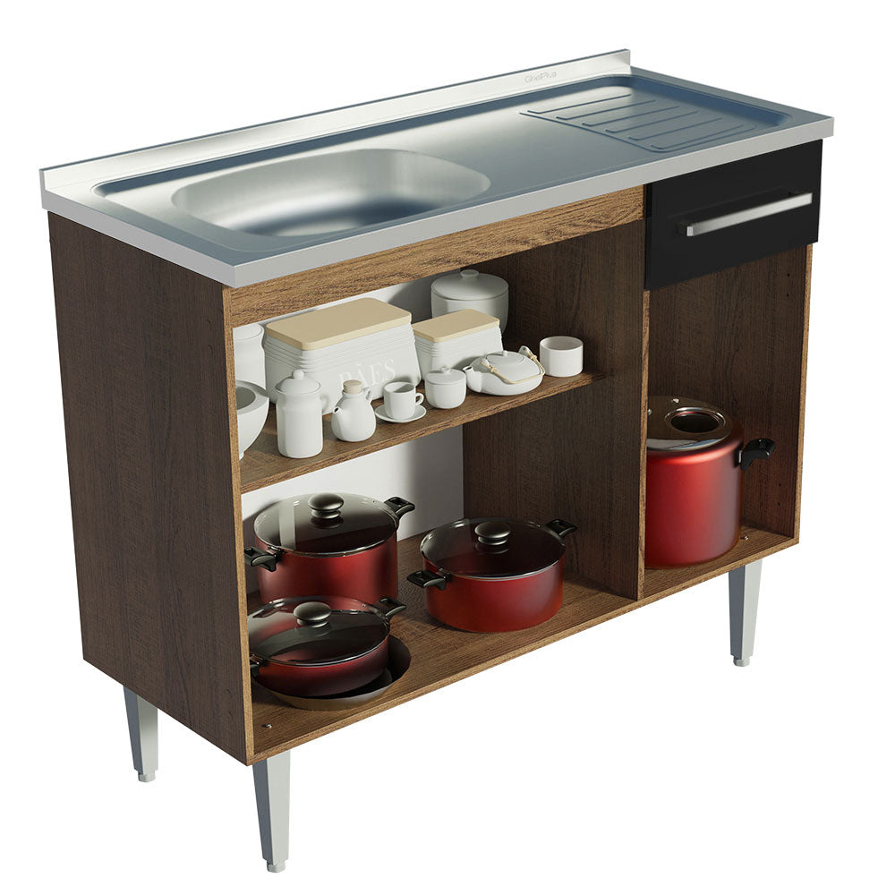 Mueble de Cocina Emilly 105 cm - Con Lavadero
