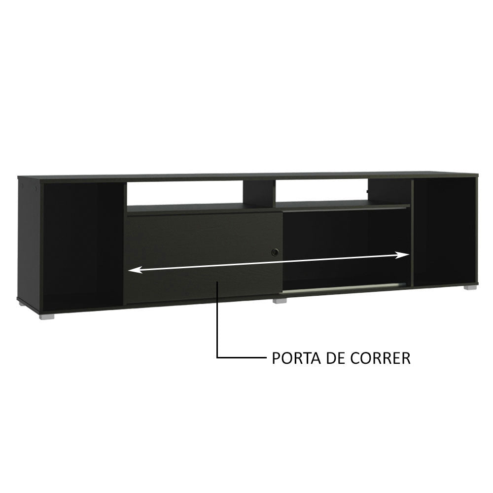 Mueble para TV de hasta 65 Pulgadas Cancún Negro