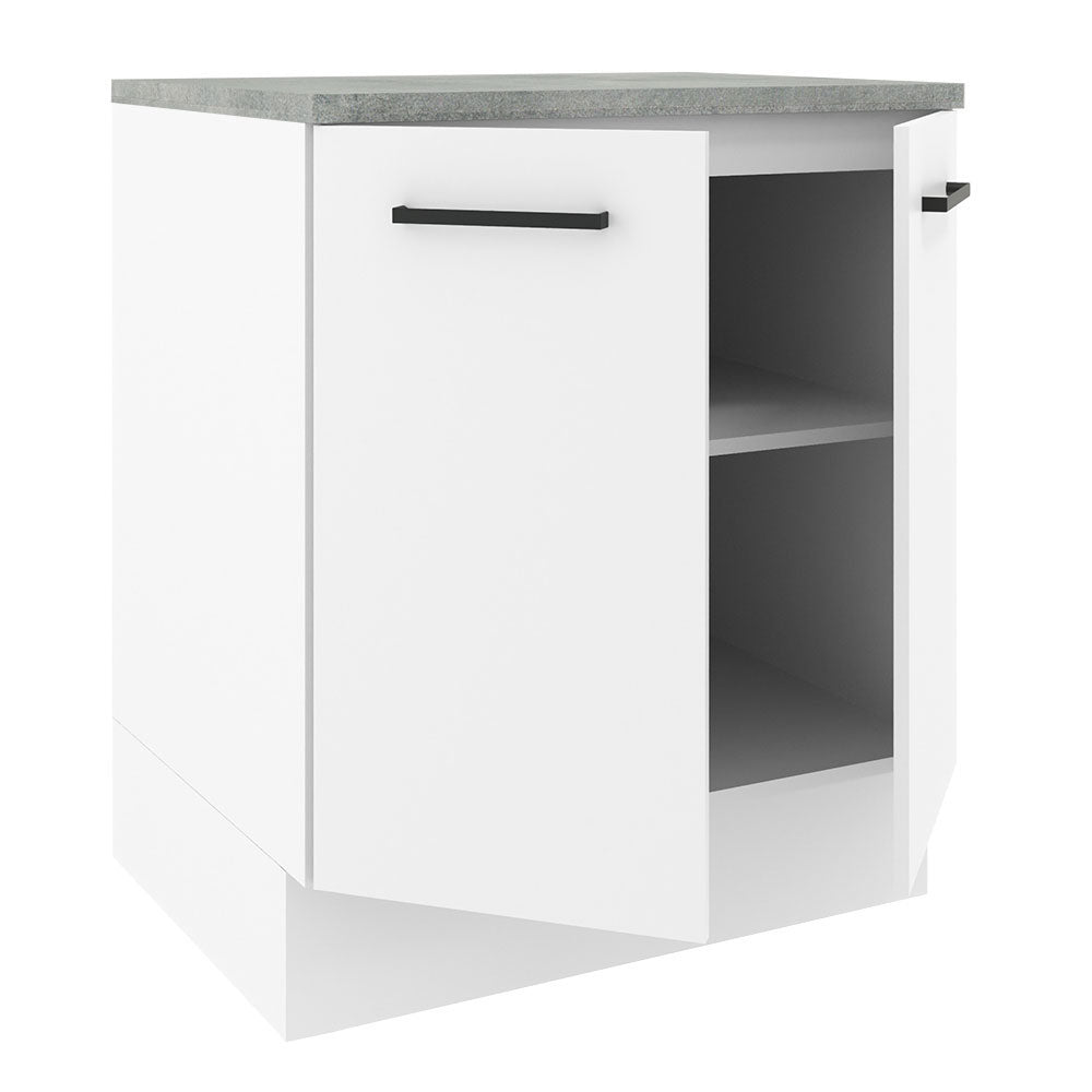 Mueble de Cocina 70 cm 2 Puertas Blanco Agata Madesa