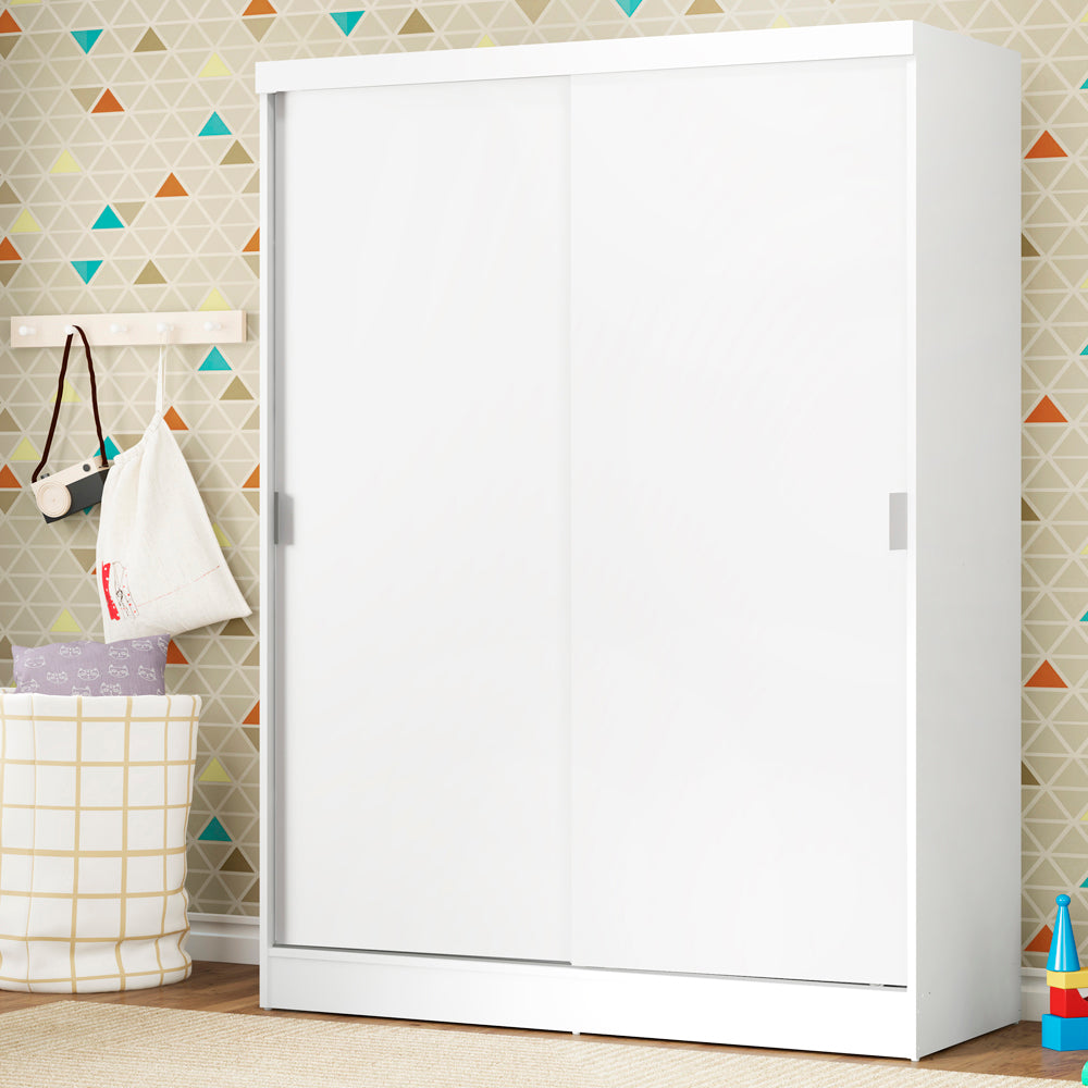 Clóset Infantil Nick 2 Puertas Corredizas Blanco