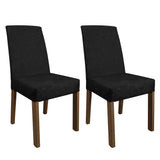 Juego 2 Sillas de Comedor 4255 Marrón/Oxford