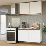 Cocina Integral 120cm Blanco Reims