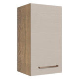 Alacena 35 cm 1 Puerta Marrón/Crema Agata Madesa
