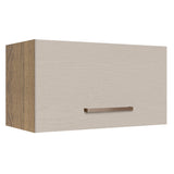 Alacena 60 cm 1 Puerta Basculante Marrón/Crema Agata Madesa
