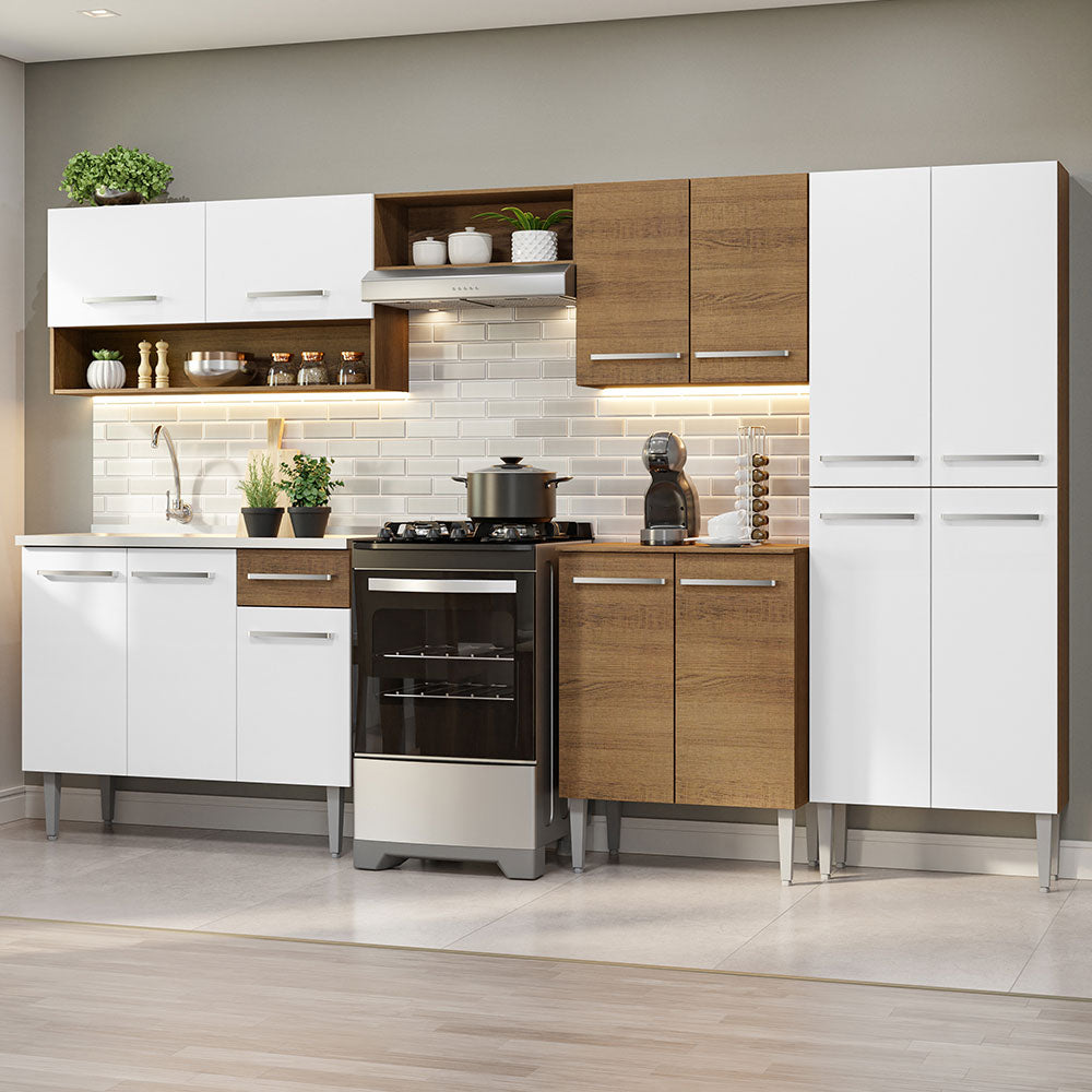 Mueble de Cocina Integral Emilly 293 cm - Con Lavadero 09