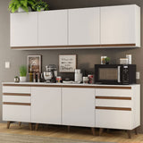 Cocina Integral 240cm Reims Blanco 02
