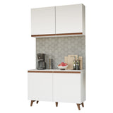 Cocina Integral 120cm Blanco Reims