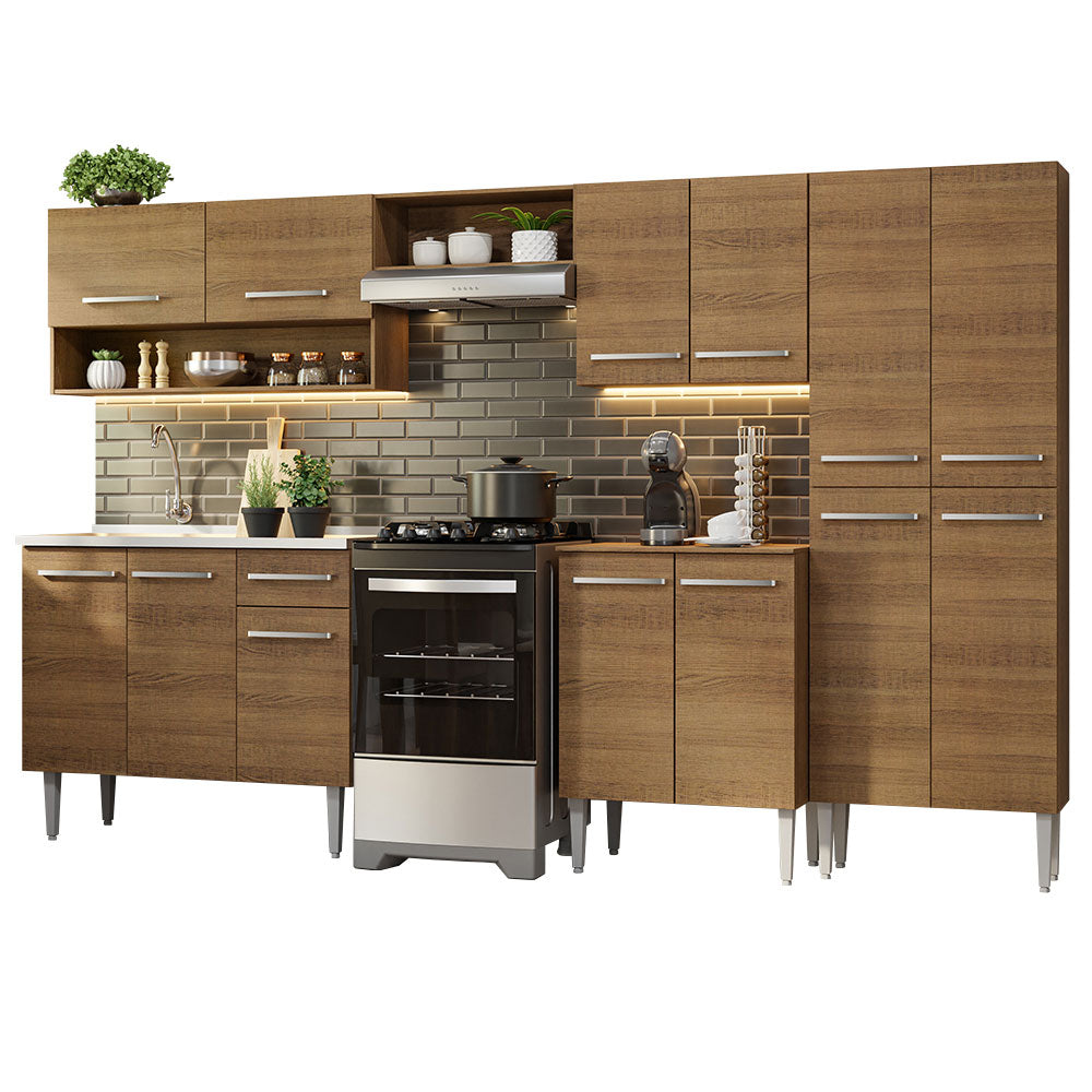 Mueble de Cocina Integral Emilly 293 cm - Con Lavadero 09