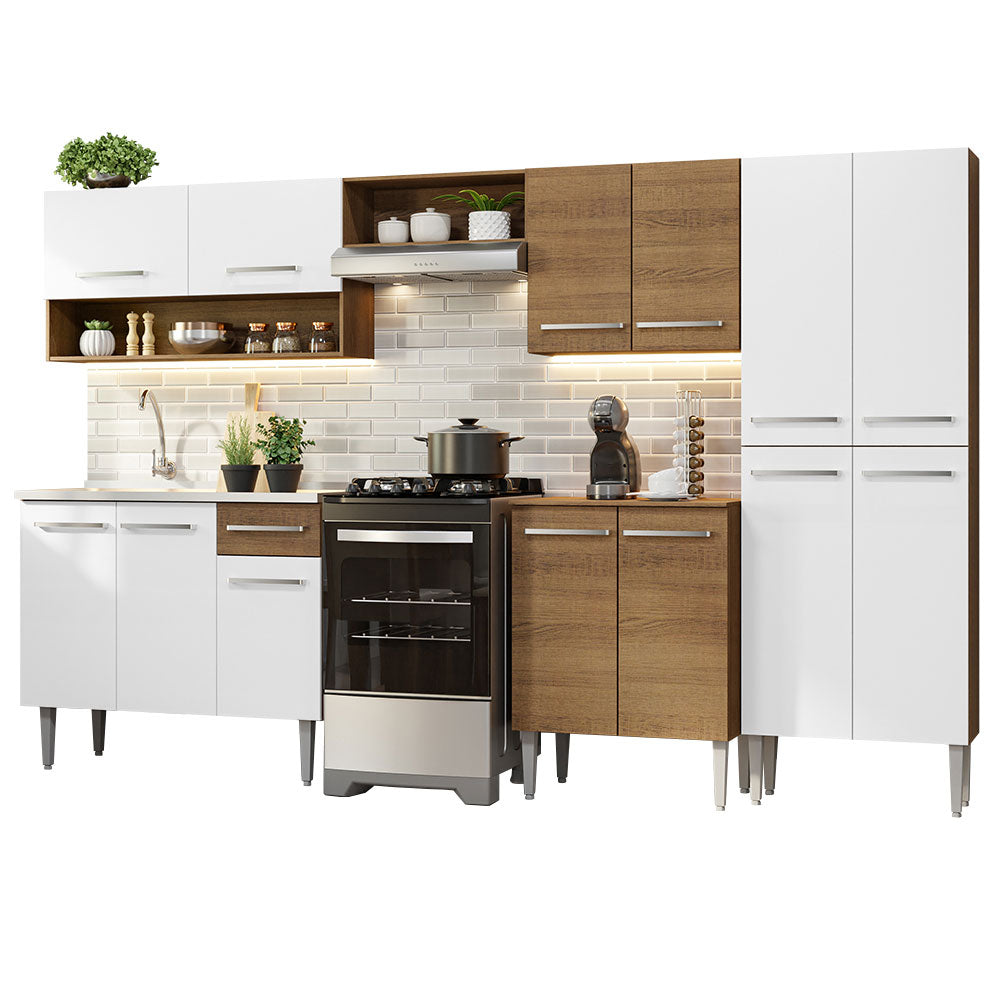 Mueble de Cocina Integral Emilly 293 cm - Con Lavadero 09