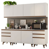 Cocina Integral 240cm Reims Blanco 02