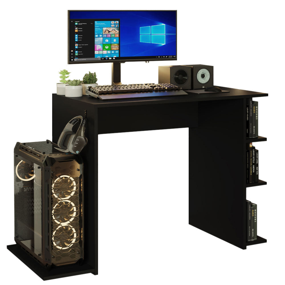 Escritorio Mesa para Computadora Office Negro 9414