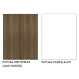Cocina Integral 270cm Marrón/Blanco Agata 07