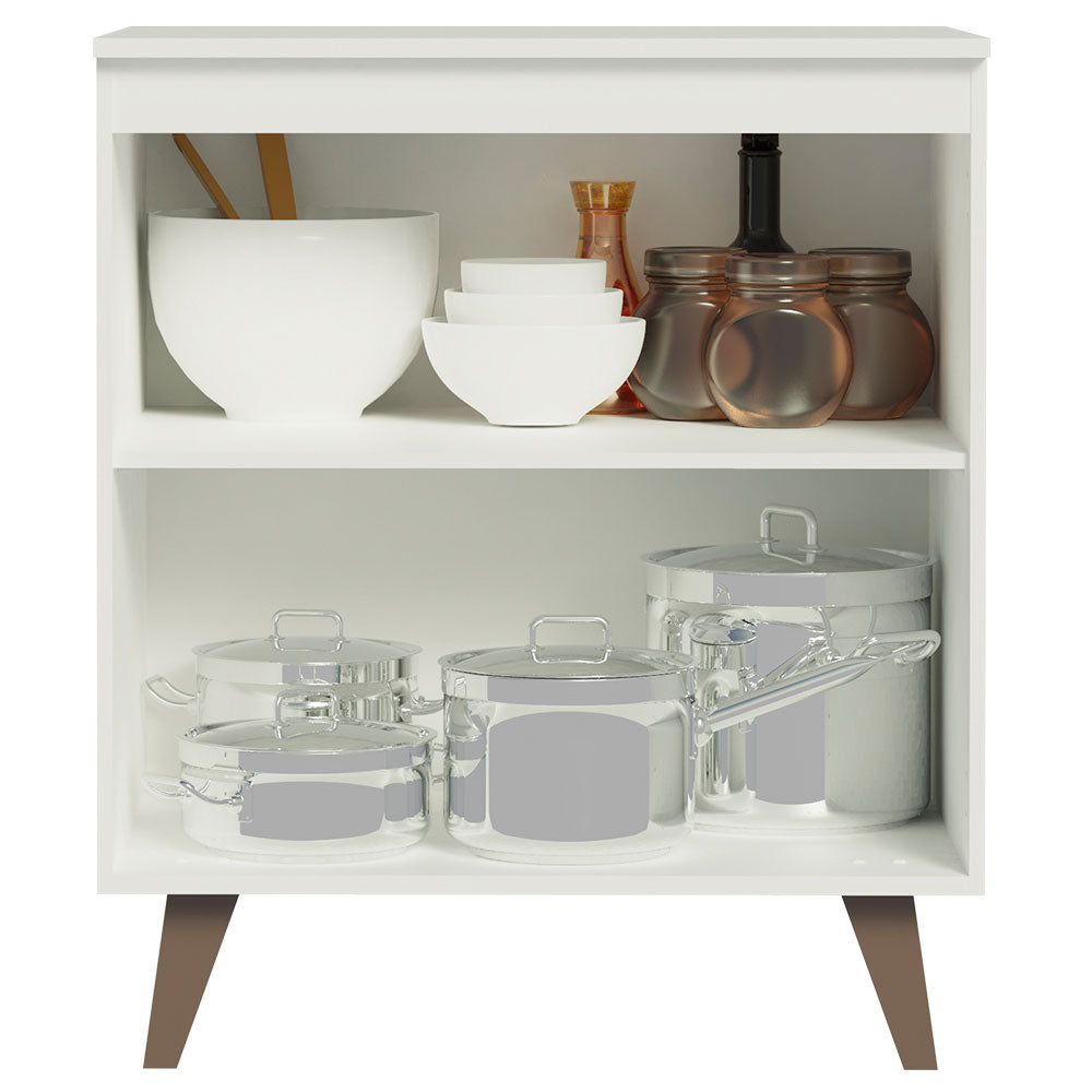 Gabinete Bajo Reims 70 cm 2 Puertas - Blanco