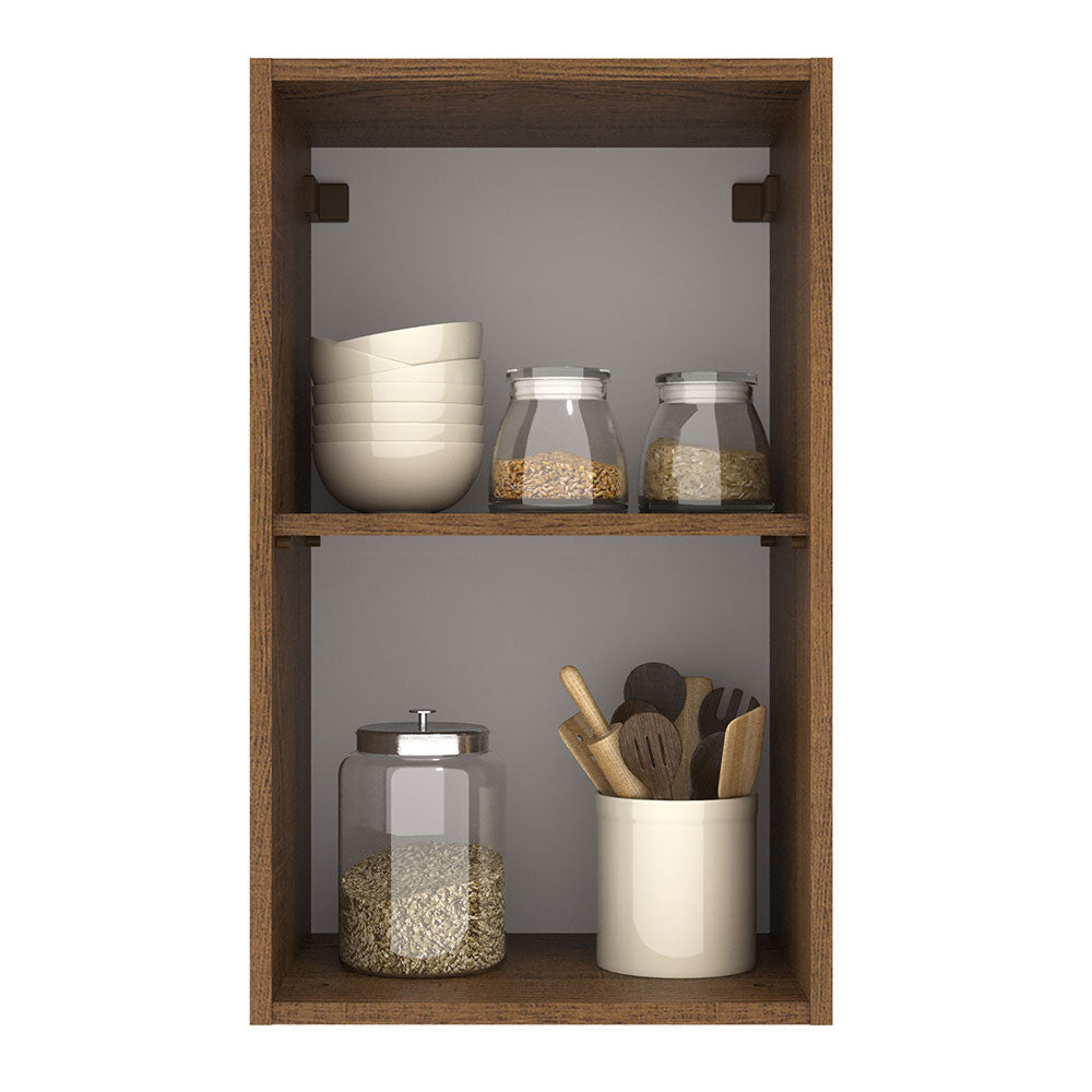 Alacena 40 cm 1 Puerta Marrón/Crema Agata Madesa