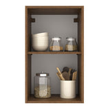 Alacena 40 cm 1 Puerta Marrón/Crema Agata Madesa