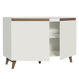 Mueble para Lavadero 120 cm 2 Puertas Blanco Reims