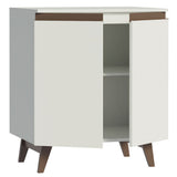Gabinete Bajo Reims 70 cm 2 Puertas - Blanco