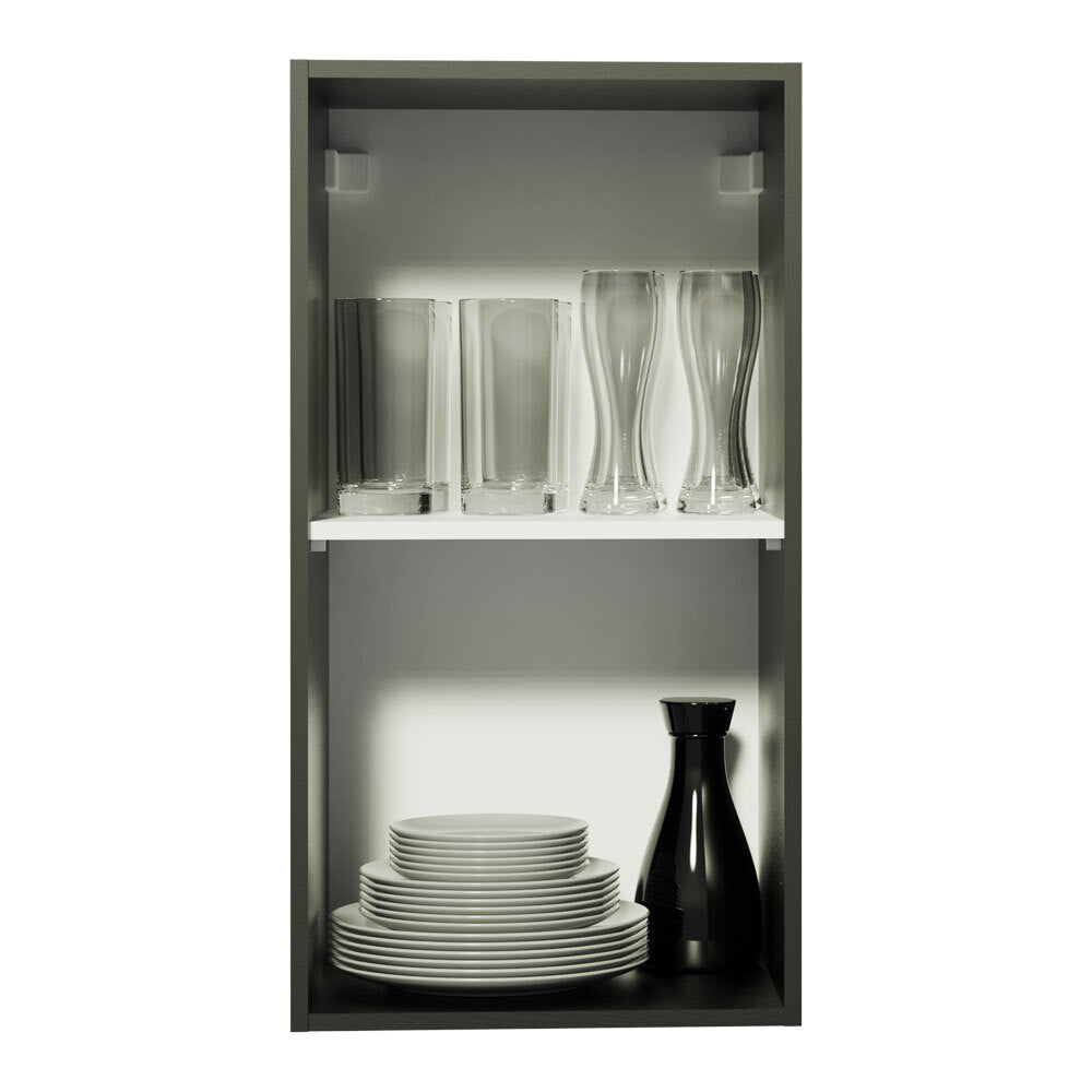 Gabinete Superior Reims 35 cm 1 Puerta Negro