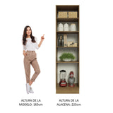 Mueble de Cocina Armario Despensa Abierta 5 Nichos