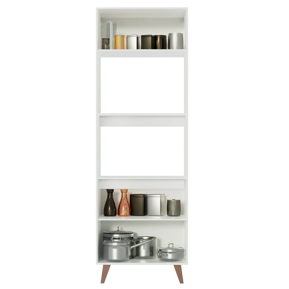 Mueble de Cocina para Horno 70 cm 3 Puertas Blanco Reims