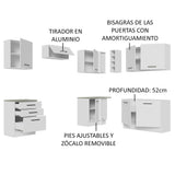 Mueble de Cocina Integral de Esquina Agata 399 cm 02