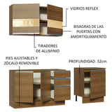 Mueble de Cocina Integral Milán 180 cm
