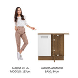 Mueble de Cocina Agata - Mostrador de Esquina 1 Puerta
