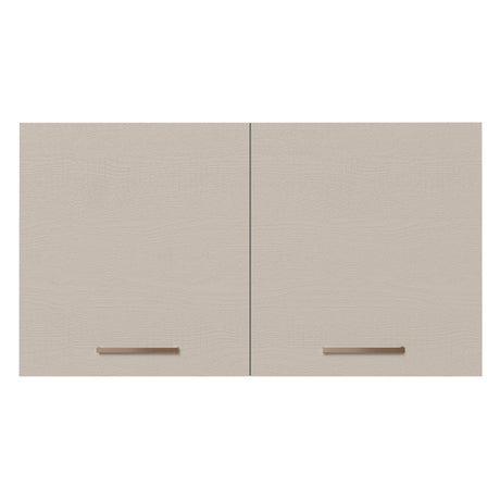 Alacena 120 cm 2 Puertas Blanco/Crema Agata Madesa