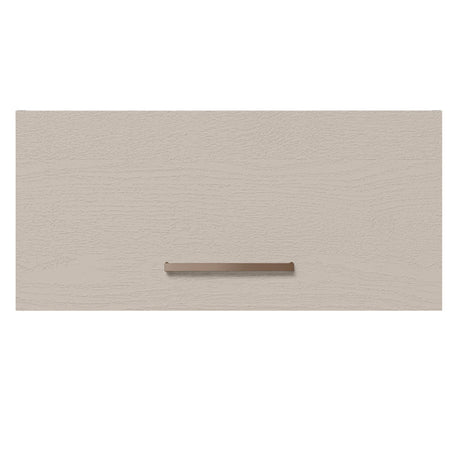 Alacena 70 cm 1 Puerta Basculante Blanco/Crema Agata Madesa