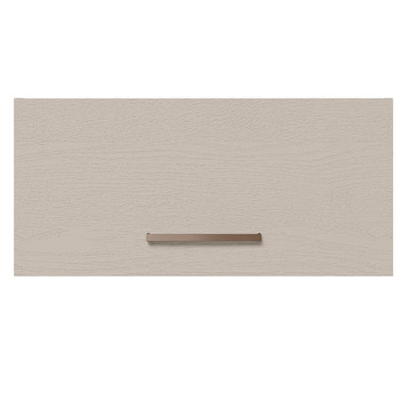 Alacena 70 cm 1 Puerta Basculante Marrón/Crema Agata Madesa