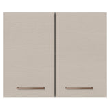Alacena 80 cm 2 Puertas Blanco/Crema Agata Madesa