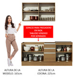 Mueble de Cocina Integral Milán 180 cm