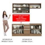 Mueble de Cocina Integral Glamy 180 cm 09