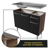 Mueble de Cocina Integral Emilly 169 cm - Con Lavadero 14