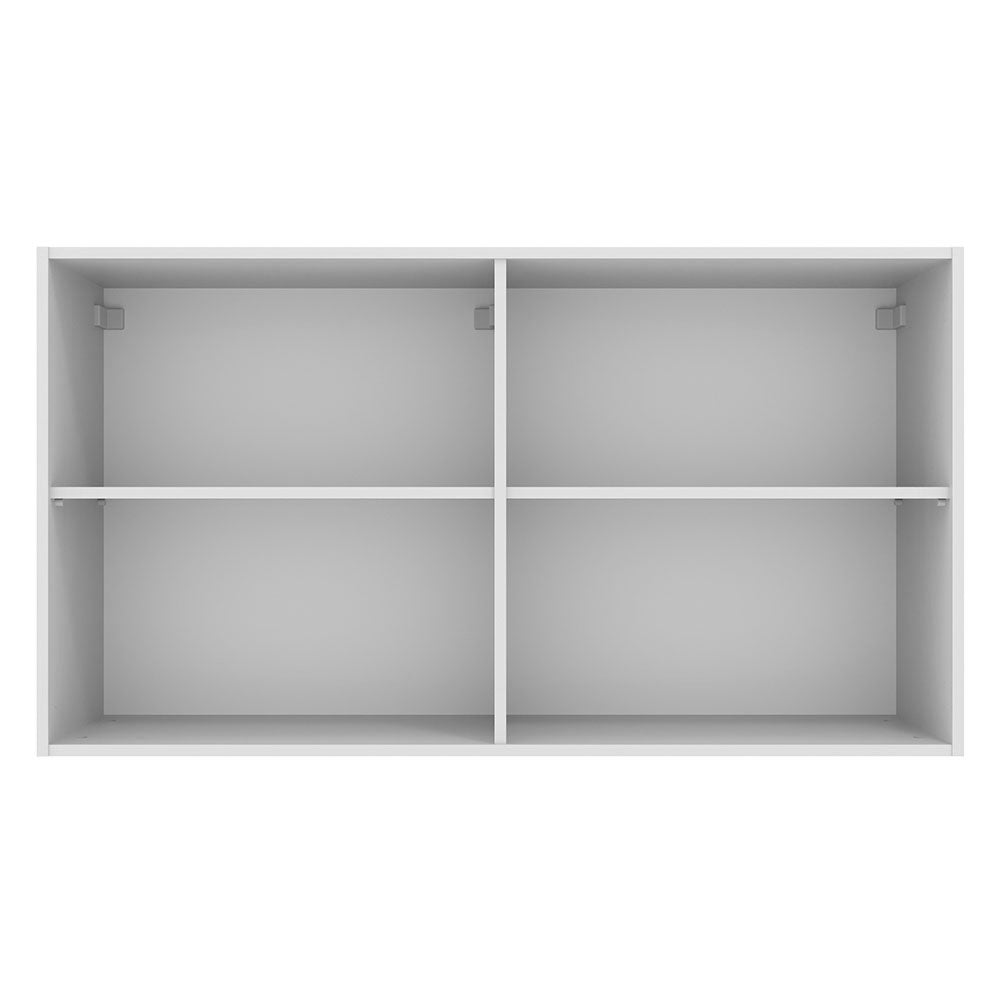 Alacena 120 cm 2 Puertas Blanco/Crema Agata Madesa