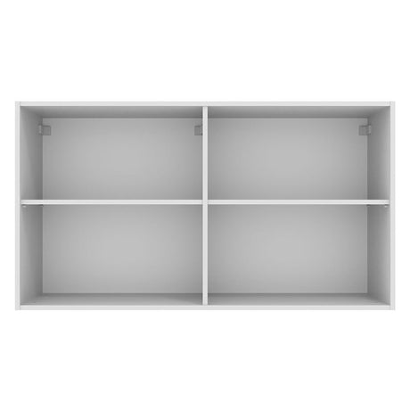 Alacena 120 cm 2 Puertas Blanco/Crema Agata Madesa