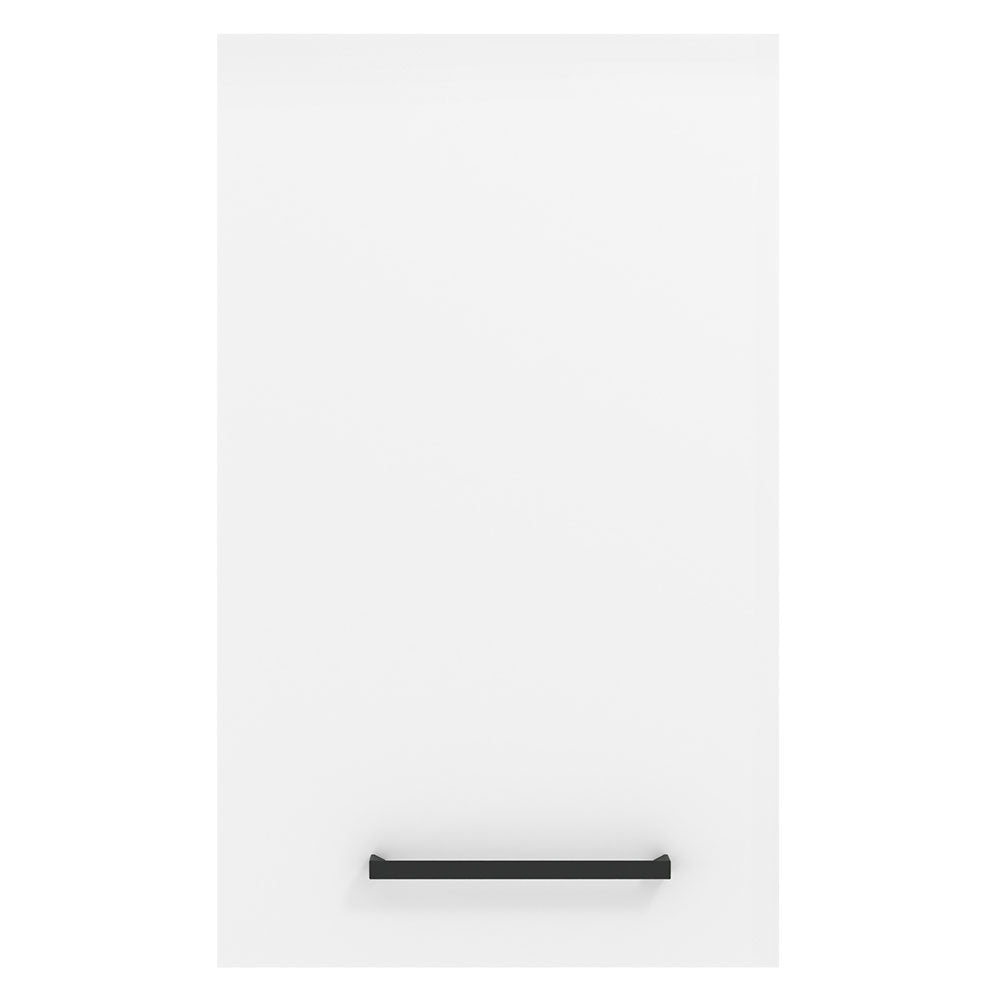 Alacena Madesa Agata 40 cm 1 Puerta Marrón/Blanco