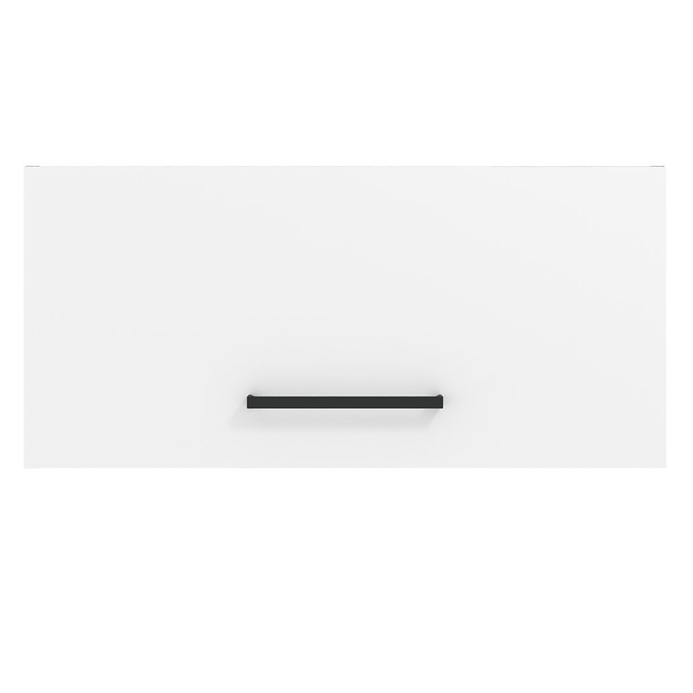 Alacena Madesa Agata 70 cm 1 Puerta Basculante Marrón/Blanco